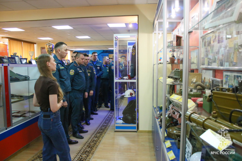 Занятие для слушателей Института развития АГЗ МЧС России