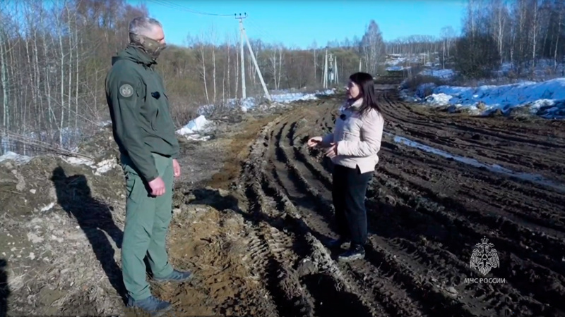 Руководитель пиротехнической группы МЧС России рассказал подробности уничтожения боеприпаса в Орле на телеканале «Россия 24»