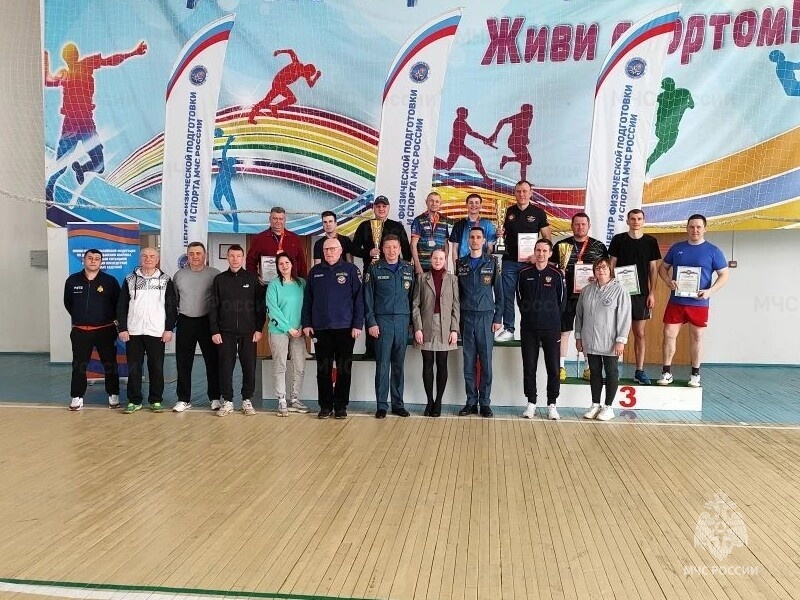Соревнования по настольному теннису в рамках Спартакиады МЧС России 2026 года