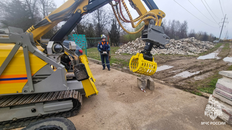 Полевой выход управления (РХБ защиты) и управления (робототехнических средств)