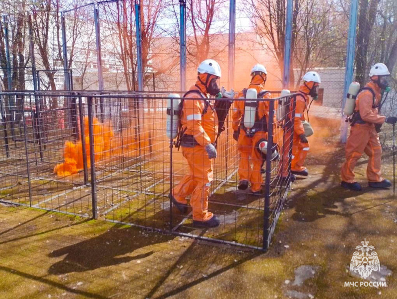 Полевой выход управления (РХБ защиты) и управления (робототехнических средств)