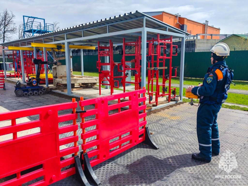 Полевой выход управления (РХБ защиты) и управления (робототехнических средств)