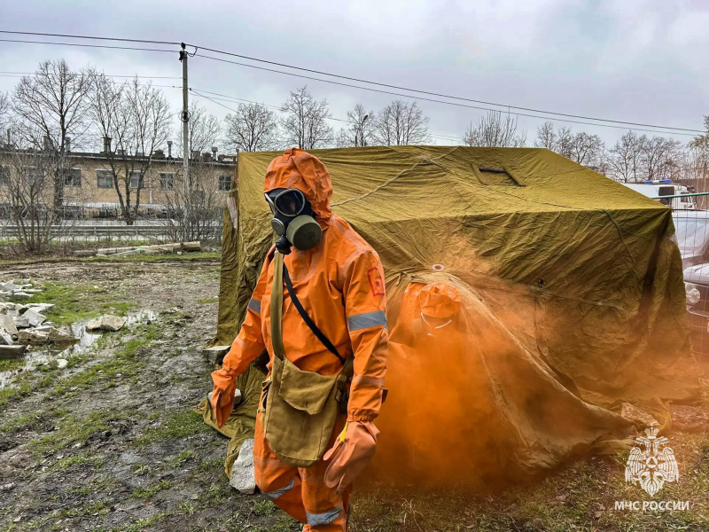 Полевой выход управления (РХБ защиты) и управления (робототехнических средств)