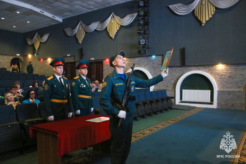 Тoржественное принятие Военной присяги