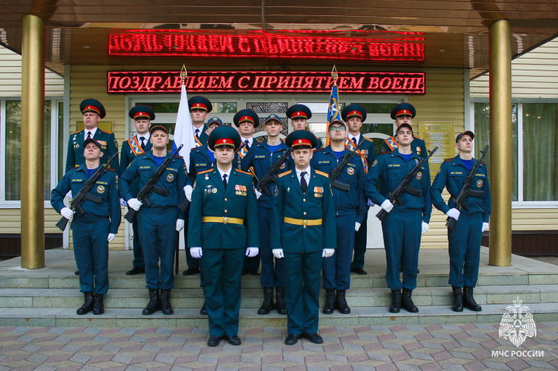 Тoржественное принятие Военной присяги