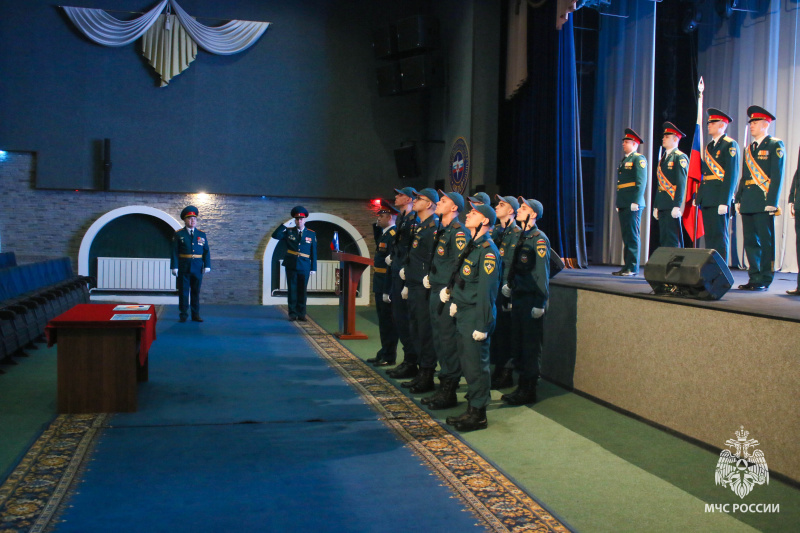 Тoржественное принятие Военной присяги
