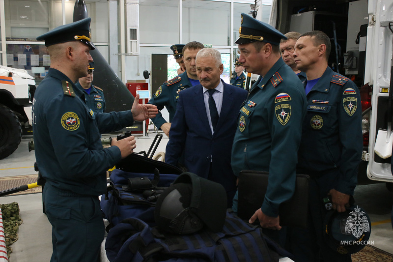 Проведение занятий со    слушателями    АГПС МЧС России