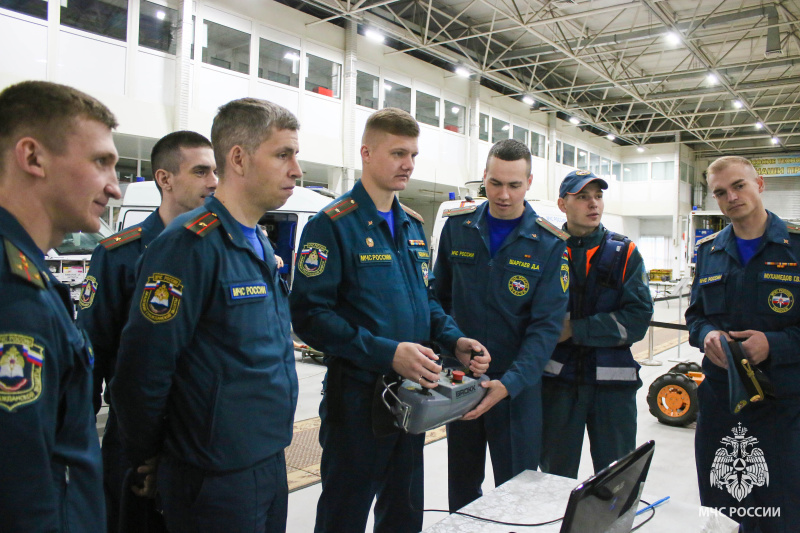 Занятие для слушателей факультета руководящего состава АГЗ МЧС России