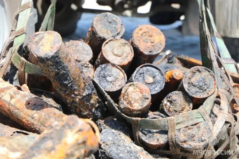 Сводный отряд МЧС России продолжает работу по очистке акватории Балтийского моря от взрывоопасного наследия Великой Отечественной войны