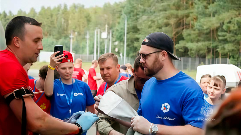 Участие в Международном слёте волонтёров-поисковиков