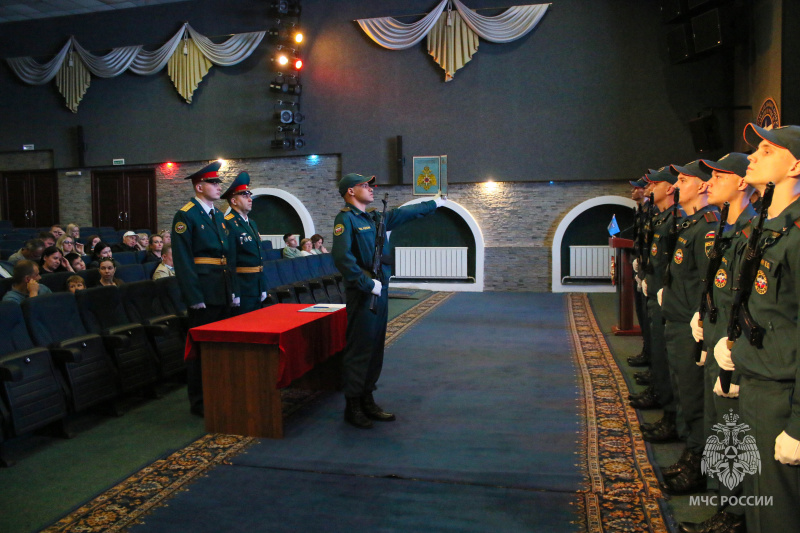 Тoржeственное принятие Военной присяги