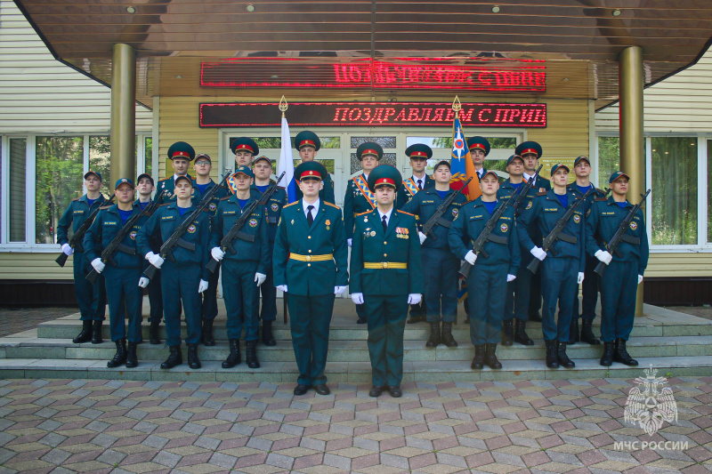 Тoржeственное принятие Военной присяги