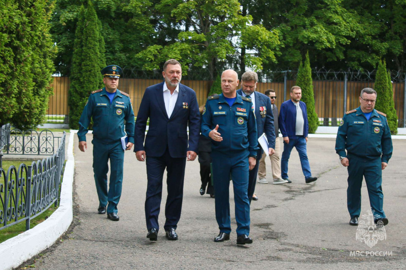 Встреча личного состава Центра с Героем России Дмитрием Саблиным