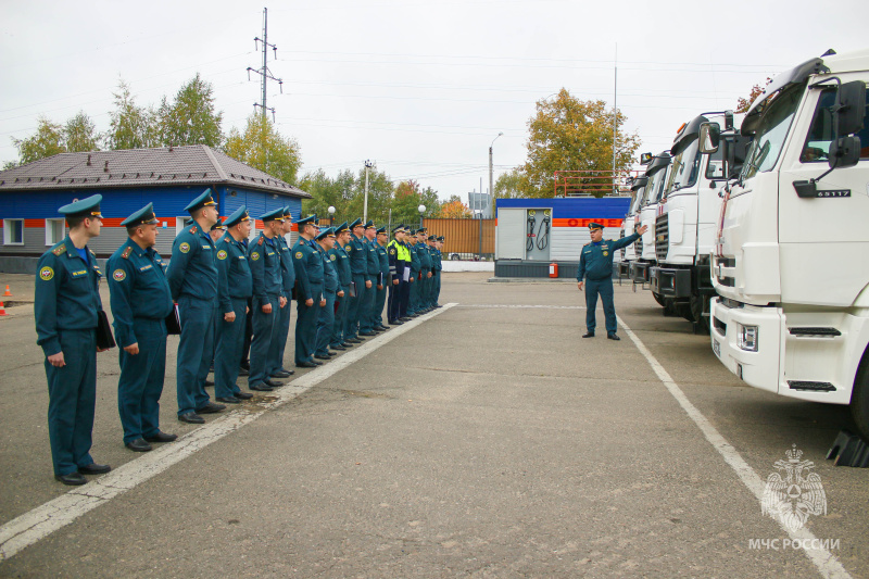Зaнятие по проведению сезонного обслуживания техники