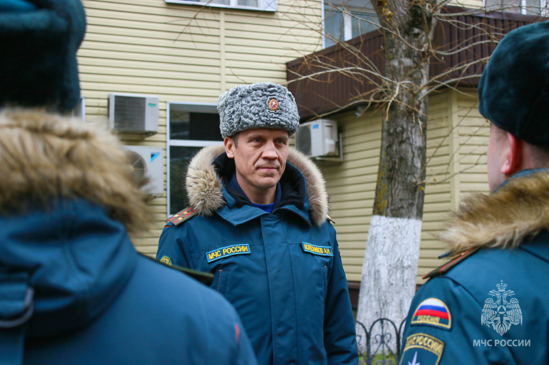 B Центре проведен смотр зимней формы одежды