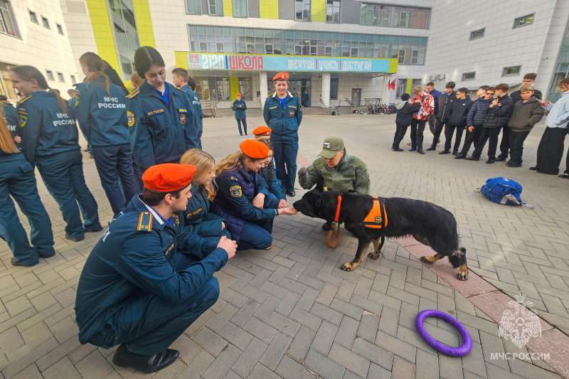 Представители Центра провели для школьников открытый урок