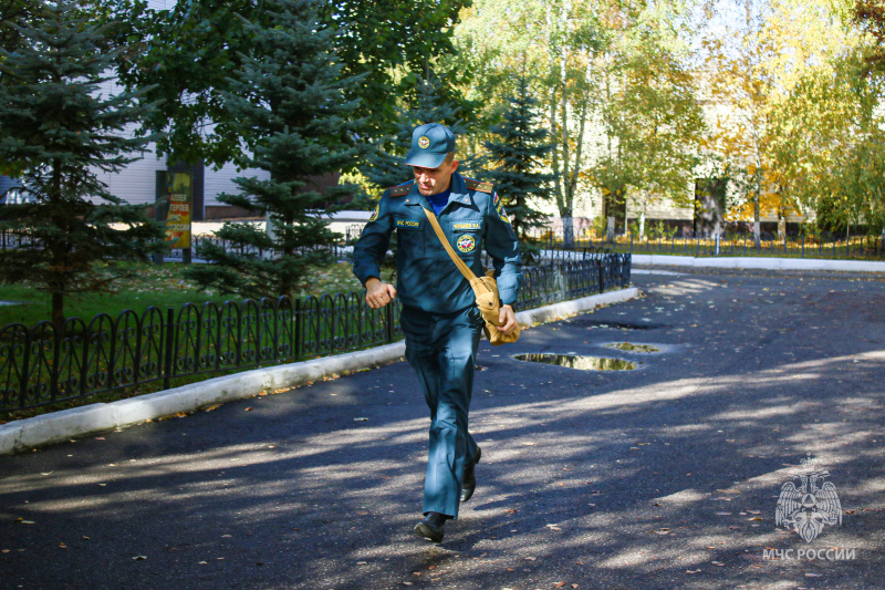 В Центре прошла штабная тренировка по гражданской обороне