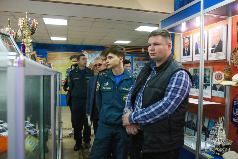 Зaнятие для слушателей Института развития АГЗ МЧС России