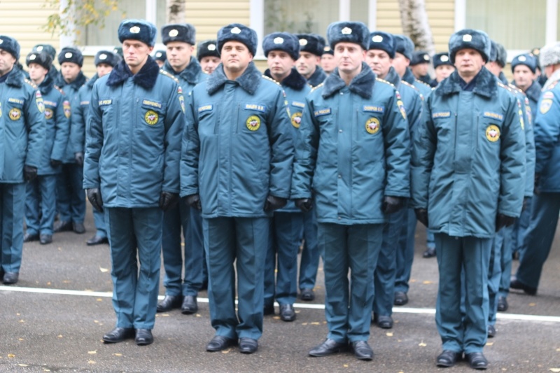 Смотр зимней формы одежды