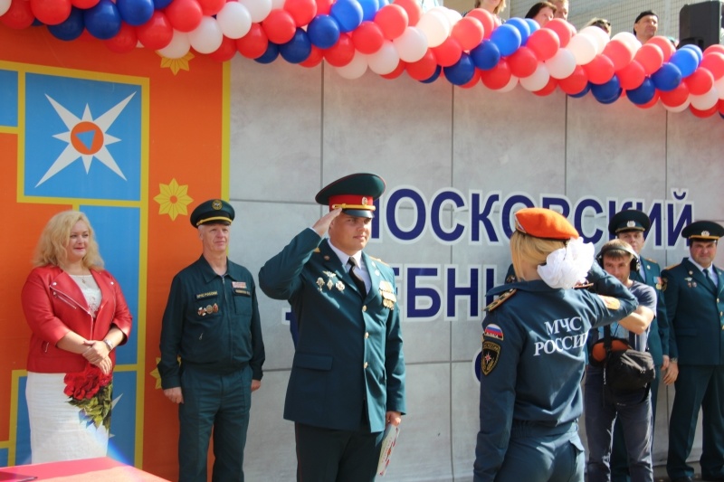 Пожарно-спасательная выставка для студентов ЧУ ПОО колледжа «Инфолайн»