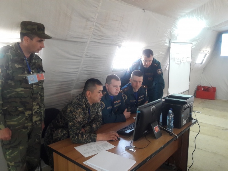 участие в штабной тренировке органов безопасности и специальных служб государств – членов Организации Договора о коллективной безопасности «Кобальт-2018»