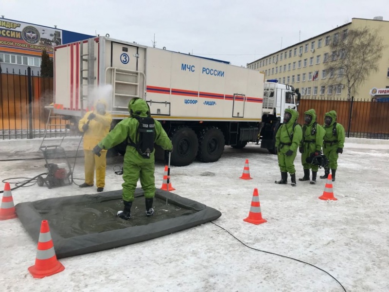 Полевой выход Управления РХБ защиты