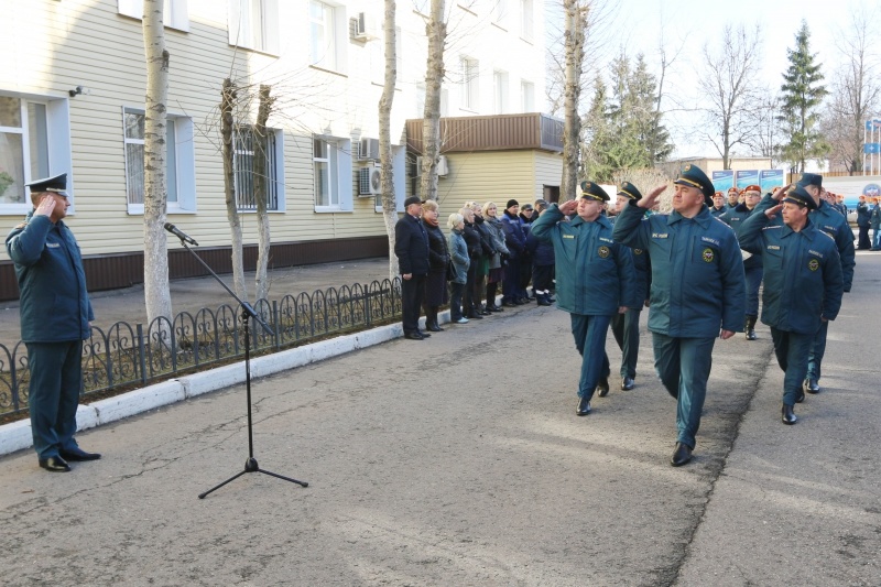 Строевой смотр личного состава