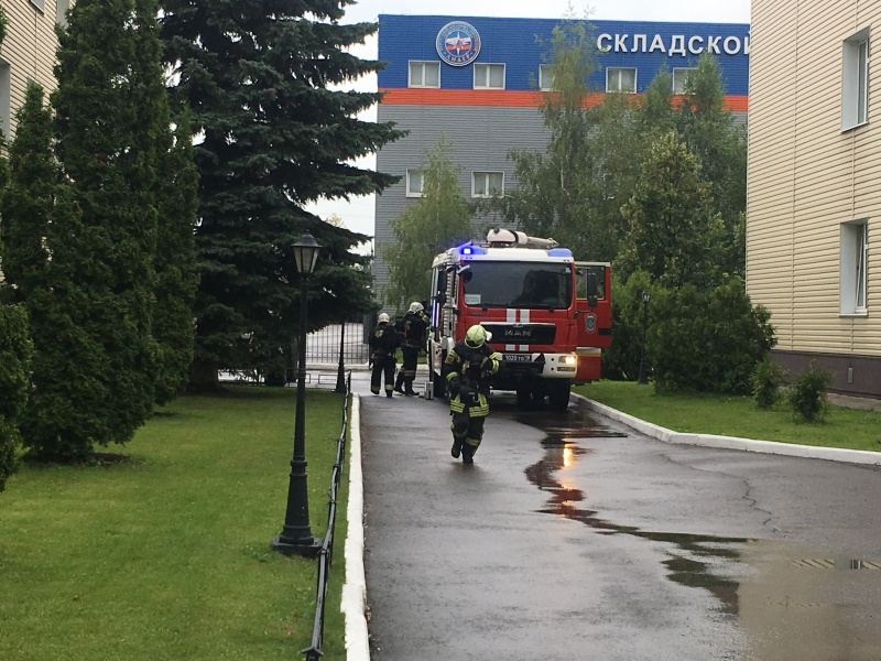 Внезапная проверка боевой готовности пожарного расчета