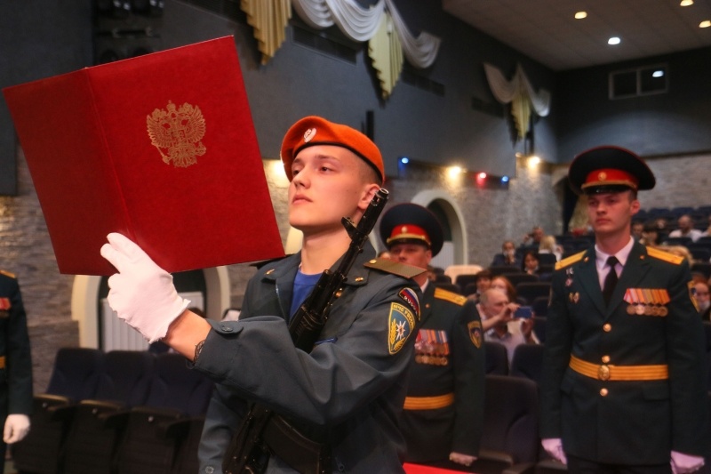 Принятие Военной присяги молодым пополнением Центра
