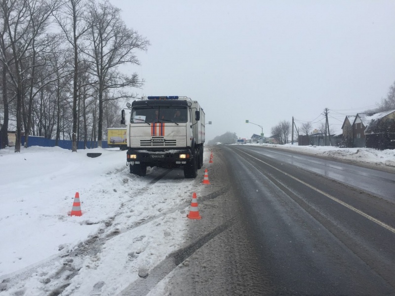 Центром "Лидер" развернуты мобильные пункты обогрева из-за непогоды