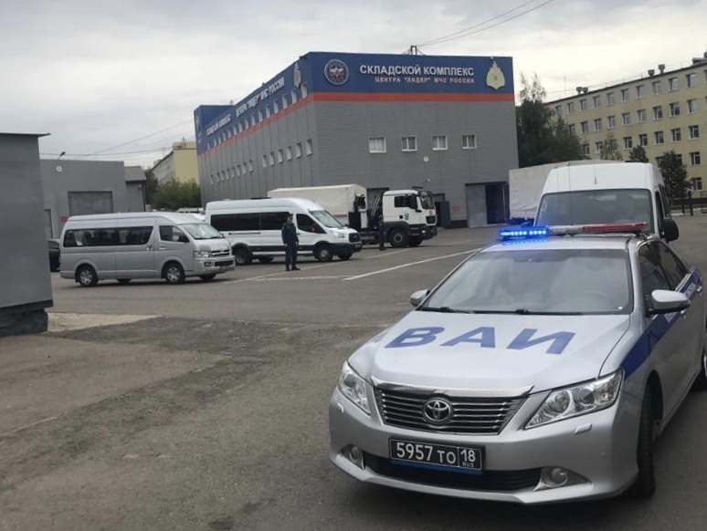 Отряд Центра убыл на проведение пиротехнических работ в ТиНАО