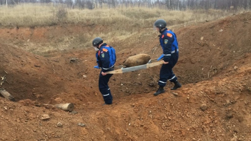 Уничтожение взрывоопасных предметов