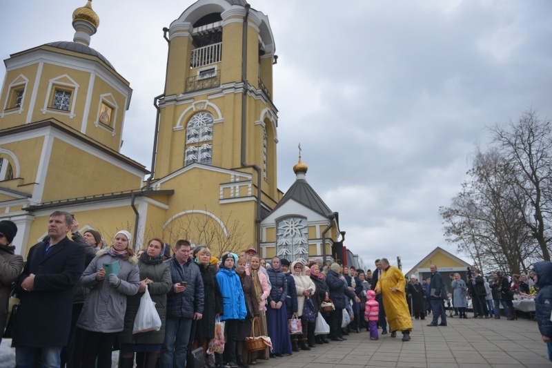Обеспечение безопасности на территории Храма в п. Мосрентген
