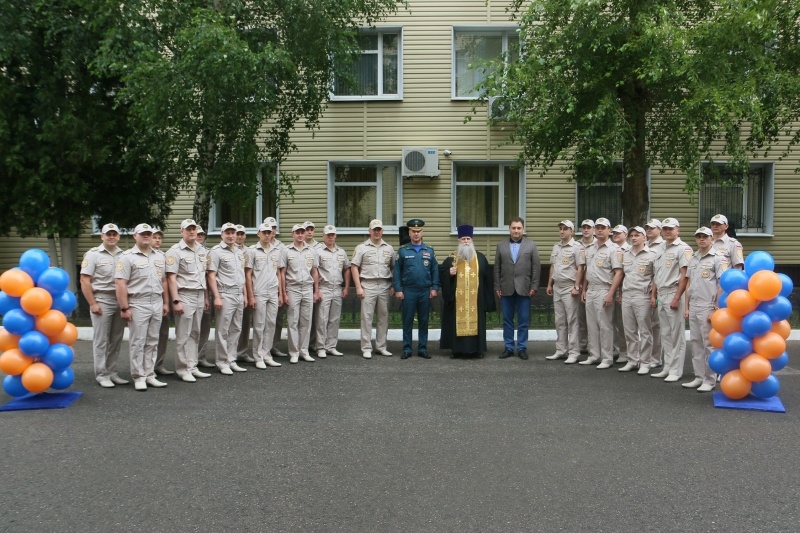 Проводы отряда в Крымский федеральный округ для проведения пиротехнических работ