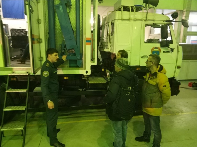 Занятия со слушателями АГЗ МЧС России