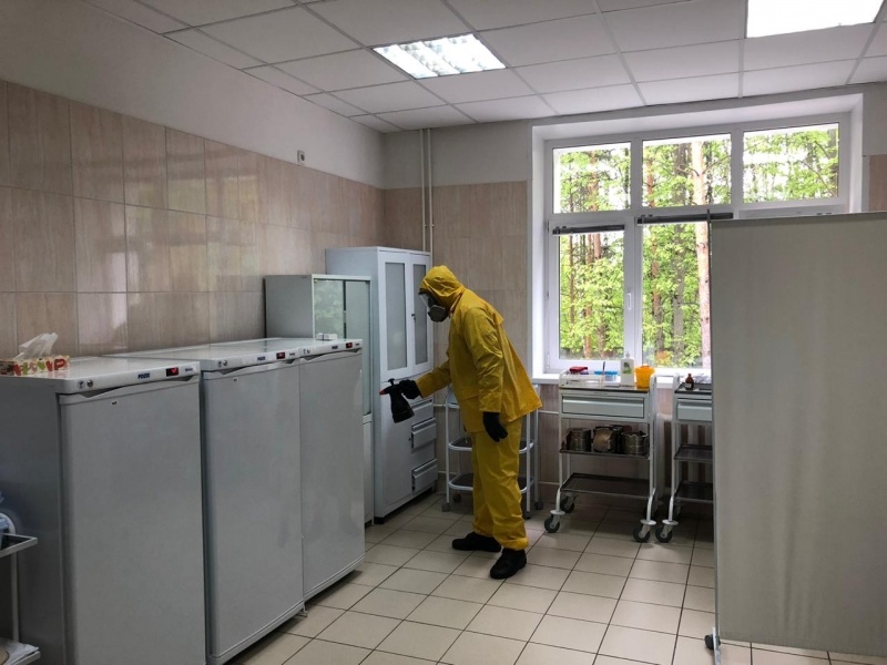 Проведение дезинфекции в г.о. Домодедово