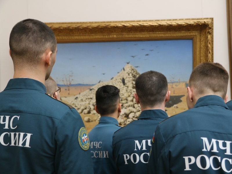 Посещение личным составом Государственной Третьяковской галереи