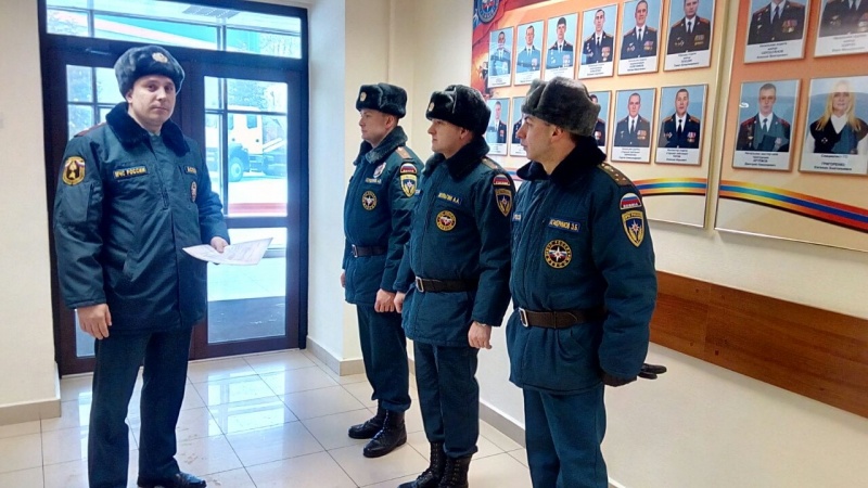 Проверка противопожарного состояния объектов Центра "Лидер"