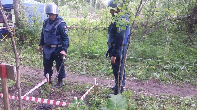Продолжается проведение пиротехнических работ в ТиНАО