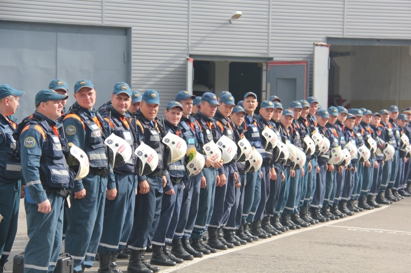 Внезапная проверка готовности Аэромобильной группировки (50 человек)
