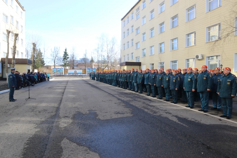 Строевой смотр личного состава