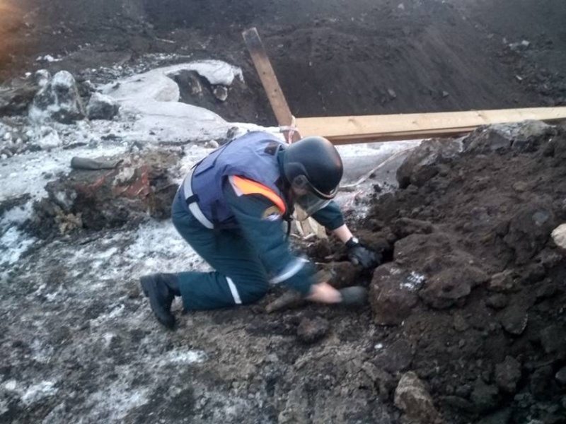Обезвреживание взрывоопасных предметов