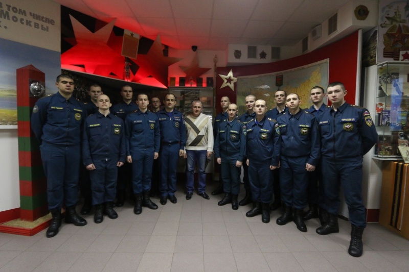 Посещение музея Афганской войны военнослужащими по призыву