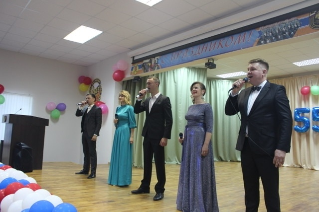 Участие в праздничных мероприятиях, посвящённых 55-й годовщине создания ФГКУ «Тульский спасательный центр МЧС России»