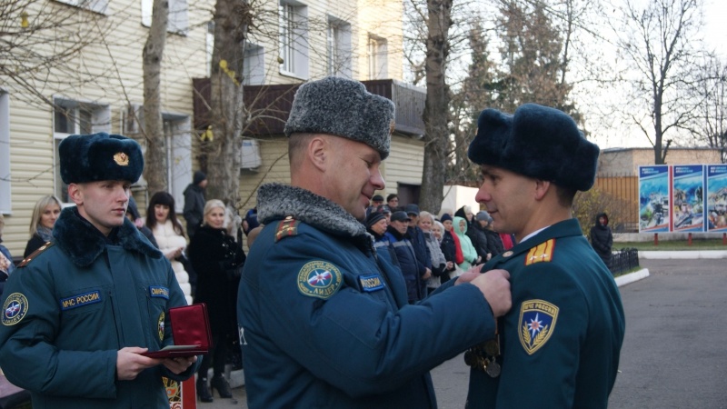 Чествование военнослужащих по призыву, выслуживших установленные сроки службы