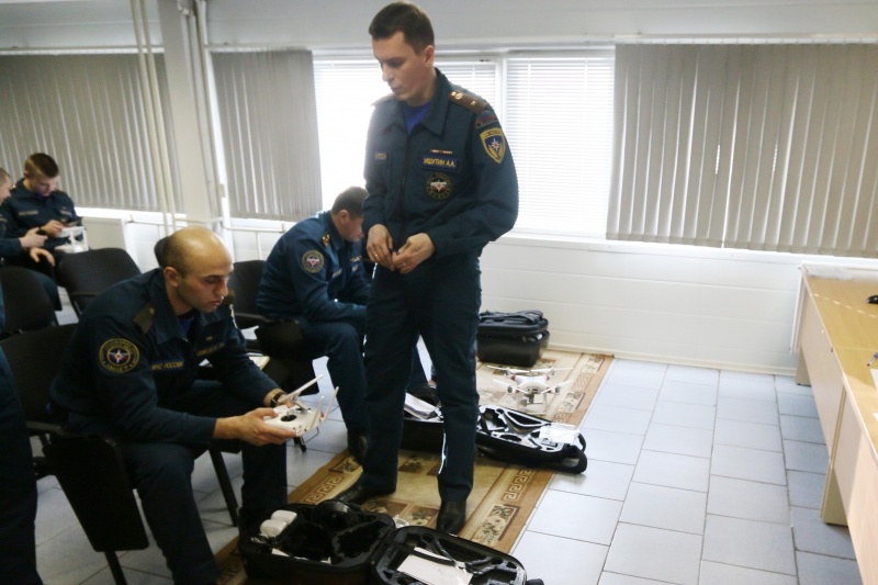 Сборы по подготовке личного состава Центра к совершению самостоятельных полетов и эксплуатации БАС