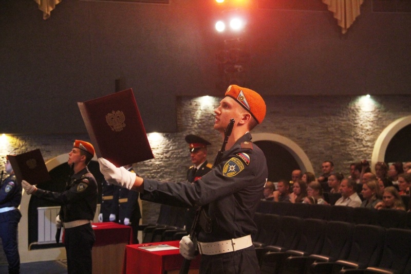 Принятие Военной присяги молодым пополнением Центра