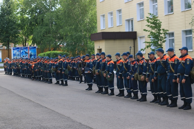 Занятия по РХБ защите с личным составом Центра