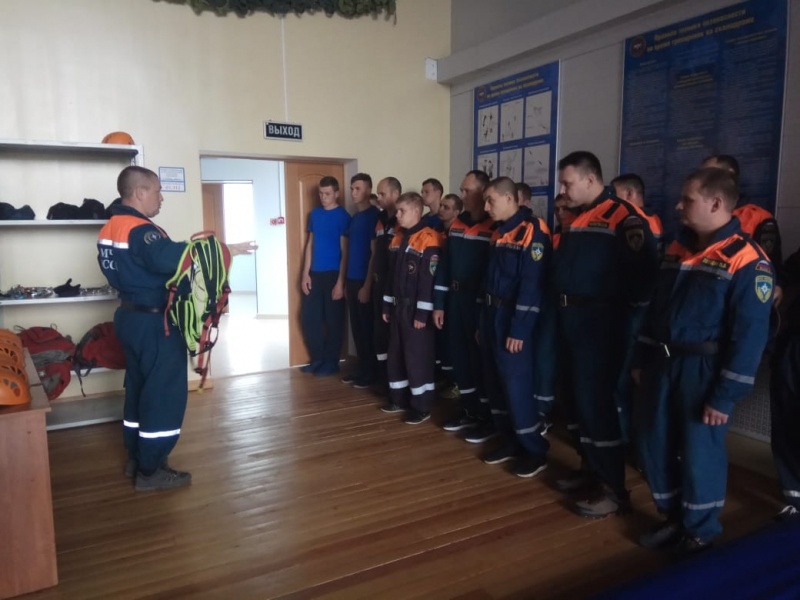В Центре продолжаются учебно-тренировочные сборы по горной подготовке