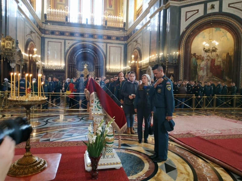 Сотрудники Центра "Лидер" приняли участие в молебне в честь иконы "Неопалимая Купина"